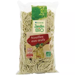 Nouilles chinoises aux œufs Bio 250g - JARDIN BIO ETIC