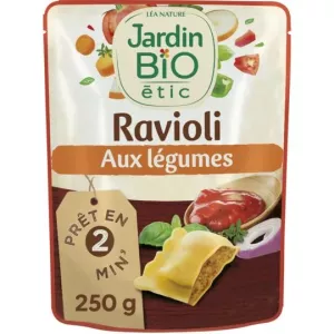 Món Ravioli Rau Hữu Cơ Làm Sẵn 250g - Jardin Bio Etic