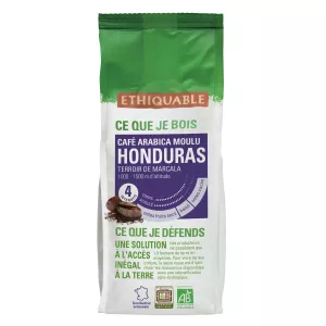 Café Moulu Pur Arabica Honduras Bio 250g - Ethiquable
