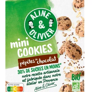170g Mini Cookies Pep Choc Bio