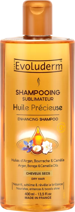 Precious Oil Enhancer-shampoo 400 ml - Evoluderm