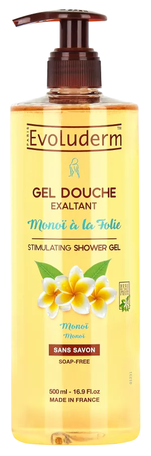Monoi Douchegel à La Folie 500ml - Evoluderm