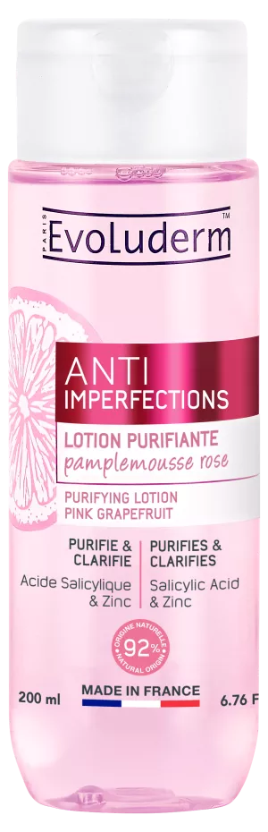 Lotion Purifiante Anti-imperfections 200ml - Evoluderm