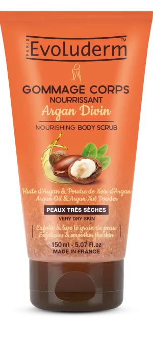 Göttliches Argan-Nährendes Körperpeeling 150 ml - Evoluderm