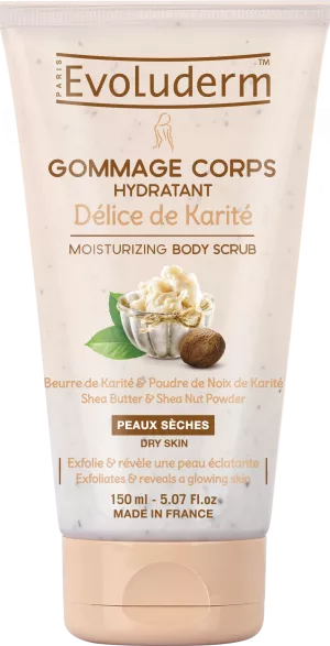 Gommage Corps Hydratant Délice De Karité 150ml - Evoluderm