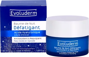 Baume De Nuit Défatigant Antioxydant & Repulpant - Evoluderm