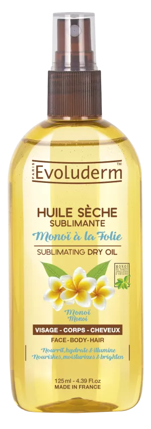 Monoï à La Folie Óleo Seco Sublimador 125ml - Evoluderm