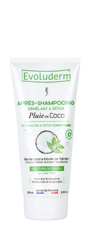 Coconut Rain ontwarrende en ontgiftende conditioner 200 ml - Evoluderm