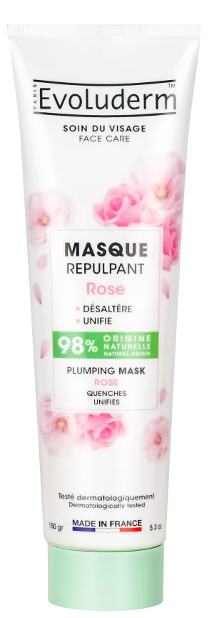Masque Repulpant Rose 150ml - Evoluderm
