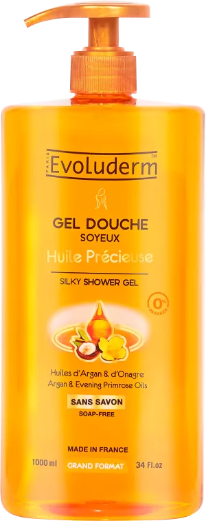 Gel Doccia Setoso Olio Prezioso 1l - Evoluderm