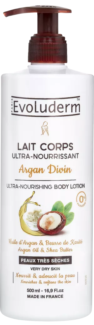 Ультрапитательное молочко для тела «Драгоценное масло» 500мл - Evoluderm