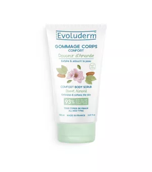 Amandelzachtheid Comfort Body Scrub 150ml - Evoluderm