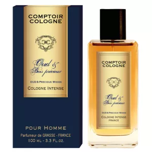 Eau de Cologne Intense Oud & Bois Précieux pour Homme 100ml - COMPTOIR COLOGNE