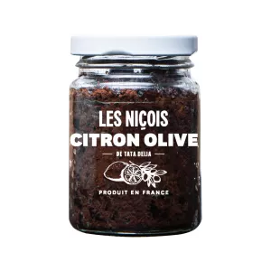 Tartinade Citron Olive, 100g - LES NIÇOIS