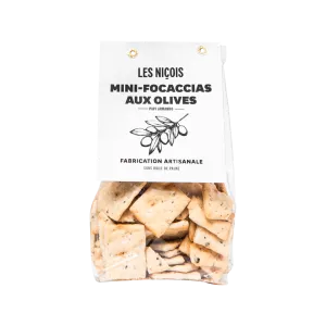 Mini-focaccias Aux Olives 200g - Les Niçois