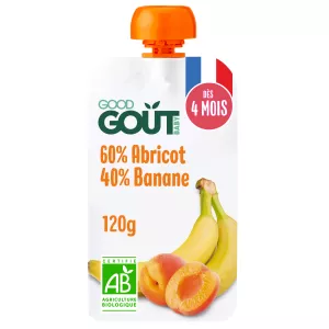 Apricot ya ndizi 120 g - GOOD GOUT