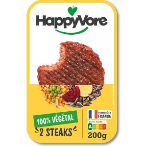 Plant and gourmet steaks 200g - Happyvore