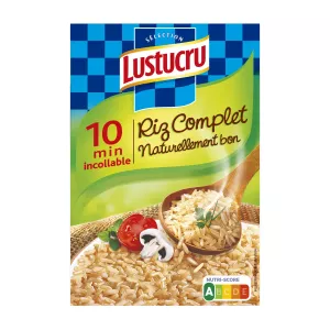 Riz complet 450g - LUSTUCRU