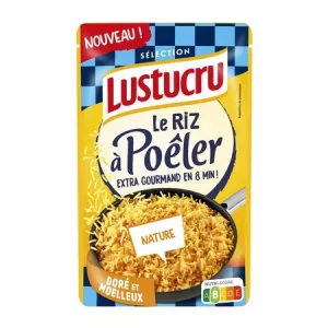 375g Riz A Poeler Nat Lustucru