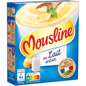 Mousline Purée au Lait entier, 3X125g - MAGGI