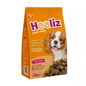 Croquettes Pour Petits Chiens Moelleuses Au Poulet Et Légumes 1,5kg - Hooliz