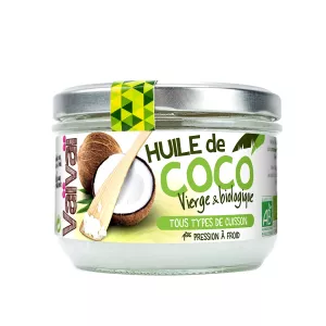Huile De Coco Vierge 200ml Bio  Vaivai