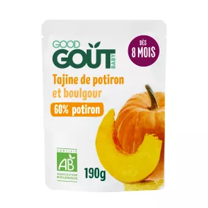 Tajine De Potiron Et Boulgour 190g - GOOD GOUT
