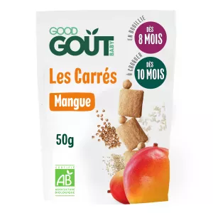 Carrés Mangue 50g - GOOD GOUT
