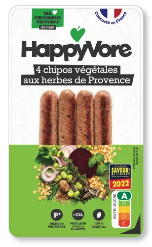 Chipolata Veg Gourm 200g