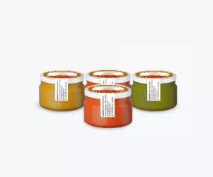 Chilipasta 4 X 30g - 2 Rood - 1 Geel - 1 Groen - Seneafood