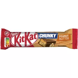 चंकी पीनट बटर मिल्क चॉकलेट बार्स 40 ग्राम - KITKAT
