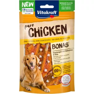 Récompenses Pour Chien Filet De Poulet Et Fromage, 80g Bonas Pure Chicken - Vitakraft