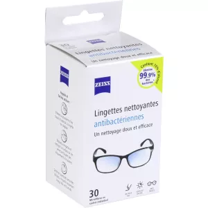 Toalhetes de limpeza óptica antibacteriana X30 - Zeiss
