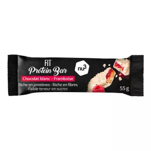 White Chocolate Raspberry Protein Bar 55g -nu3