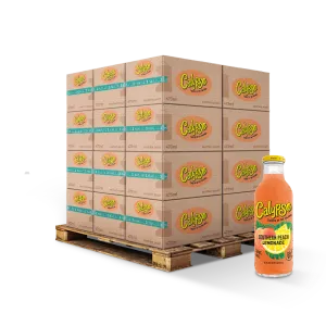 Calypso Southern Peach 473ml x12 - Calypso