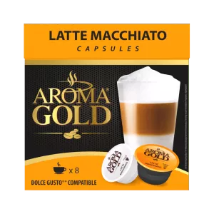 Café Latte Macchiato  Compatible Dolce Gusto X (8 + 8) - Aroma Gold