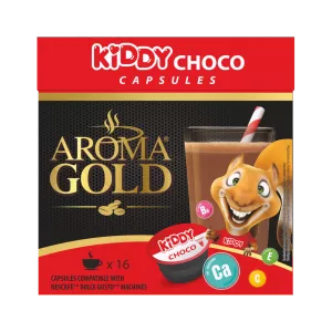 Capsules "kiddy Cacao"  Compatible Dolce Gusto X 16 - Aroma Gold
