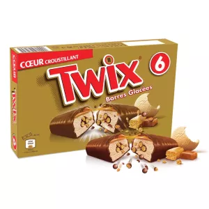 Barres glacées c?ur croustillant  X6 205 - TWIX