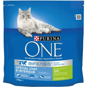 Croquettes pour chat d'intérieur dinde 1,5kg - PURINA ONE