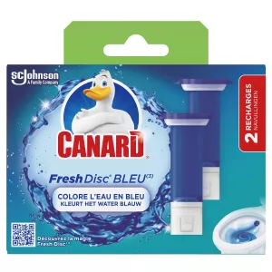 Bloc Wc Fresh Disc Eau Bleue 2x6 - CANARD WC