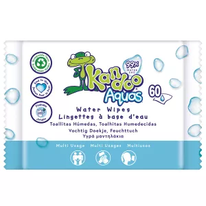 Lingettes Intimes Aqua Sans Paraben X60 - KANDOO