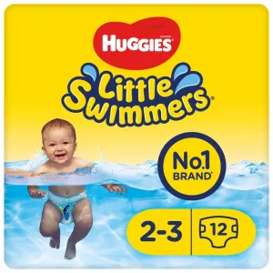 Couches-Culottes Taille 2-3 X12 Little Swimmers - HUGGIES