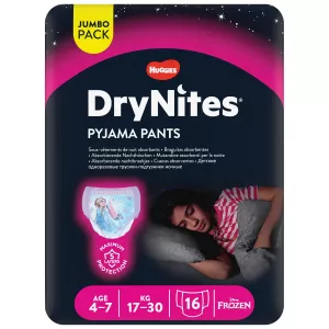Drynites Fille 4-7ans X16 Jumb