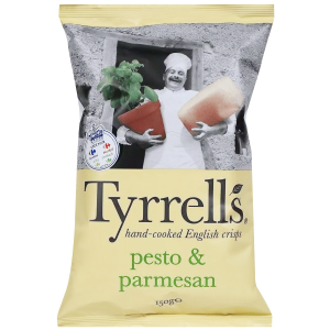 Glorious Patatine Al Pesto, 150g - TYRRELLS