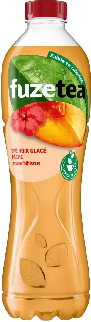 Hibiscus 1,25l Hibiscus Geschmack gefrorenes Trinken - FUZE TEA