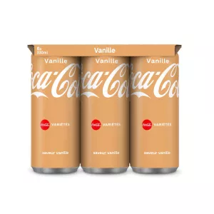 Bte 6x 33cl Coca Cola Vanille
