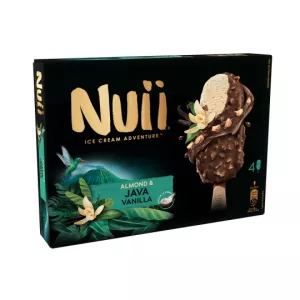 Almonds & Java vanilla batlets x4 - NUII