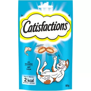 Friandises pour chat au saumon 60g - CATISFACTIONS