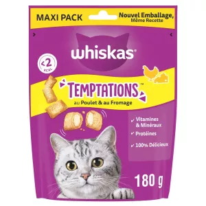 Friandises Pour Chat Au Poulet Et Fromage 180g - Whiskas