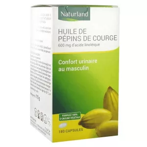 180cap Huile Pepin Courge Natu